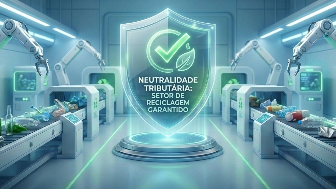 Setor de Reciclagem não terá aumento de Carga Tributária com a Reforma