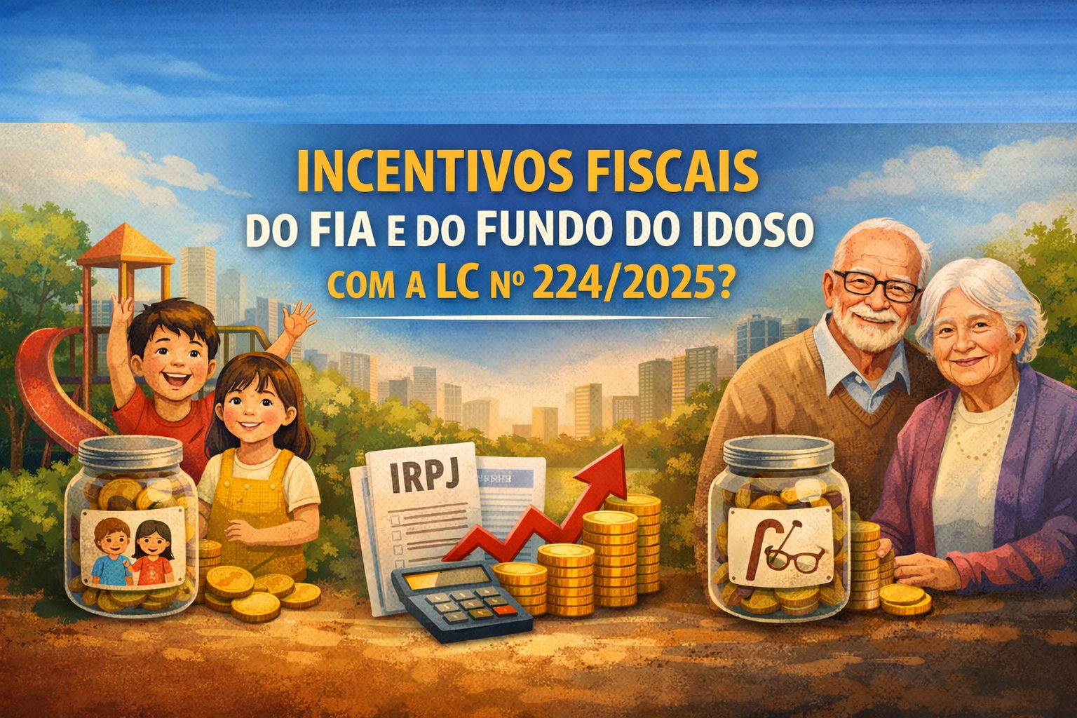 INCENTIVOS FISCAIS DO FIA E DO FUNDO DO IDOSO COM A LC Nº 224/2025